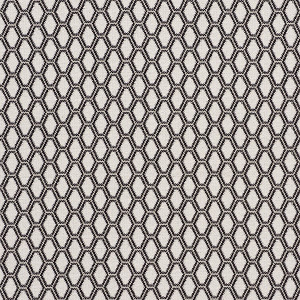 Schumacher Fabric 73422 Beehive Graphite