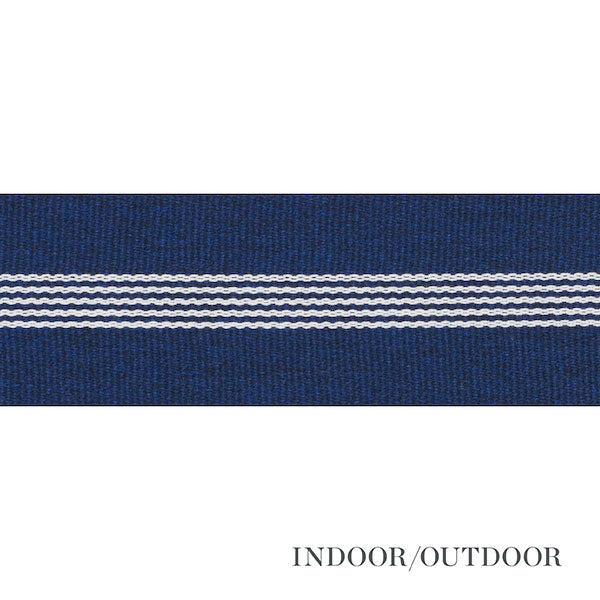 Schumacher Fabric Trim 73642 Nilsson Tape Navy