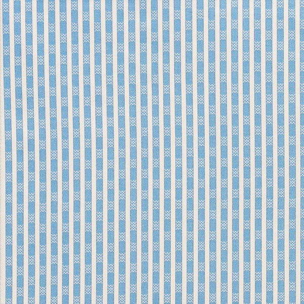 Schumacher Fabric 74210 Beverly Stripe Cobalt