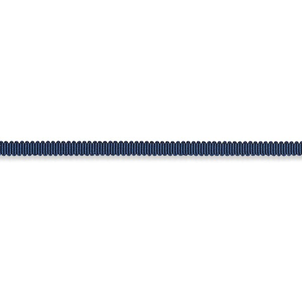 Schumacher Fabric Trim 74628 Pierre Silk Gimp Extra Narrow Navy