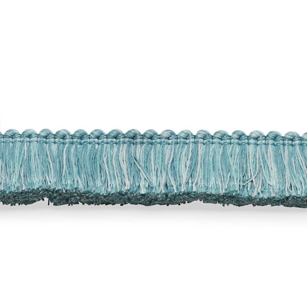 Schumacher Fabric Trim 74944 Meyer Brush Fringe Ocean