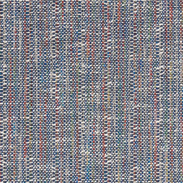 Schumacher Fabric 75040 Piedmont Indigo & Multi