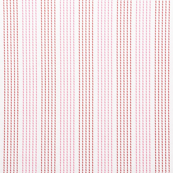 Schumacher Fabric 75321 Running Stitch Red & Pink