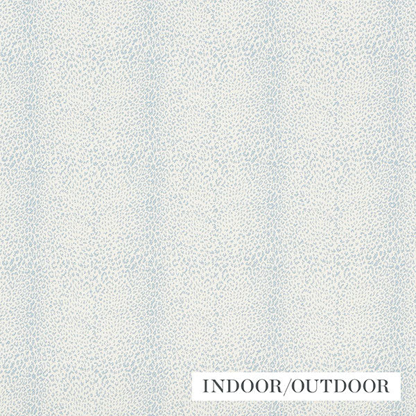 Schumacher Fabric 75432 Mini Leopard Outdoor Sky