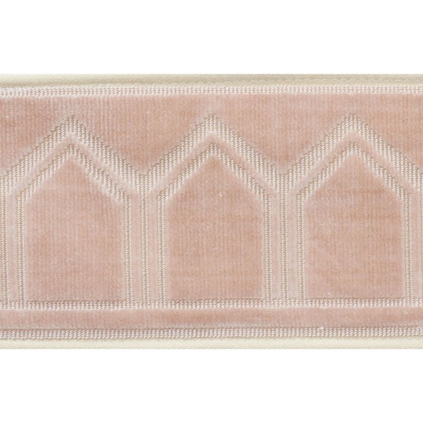 Schumacher Fabric Trim 75733 Vizier Tape Blush