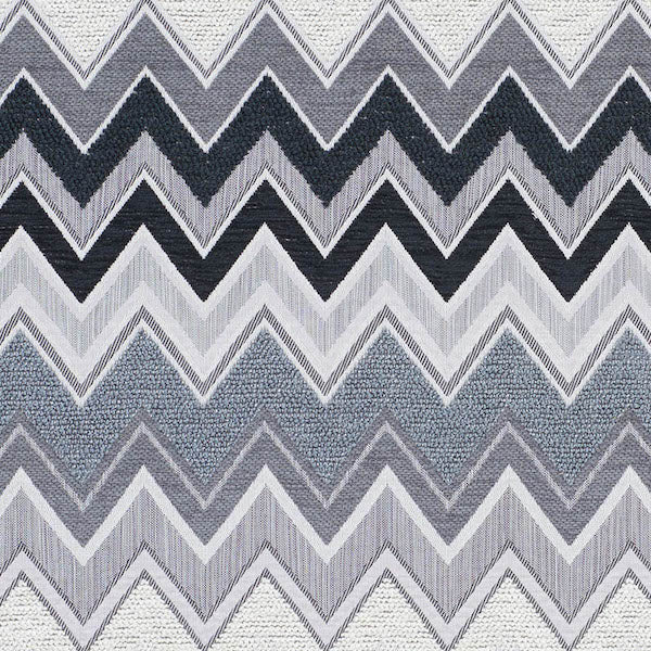 Schumacher Fabric 76302 Zenyatta Mondatta II Charcoal