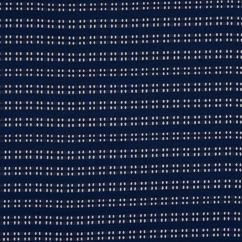 Schumacher Fabric 76344 Bolsa Indoor/Outdoor Navy