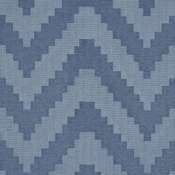 Schumacher Fabric 76532 Verne Indigo