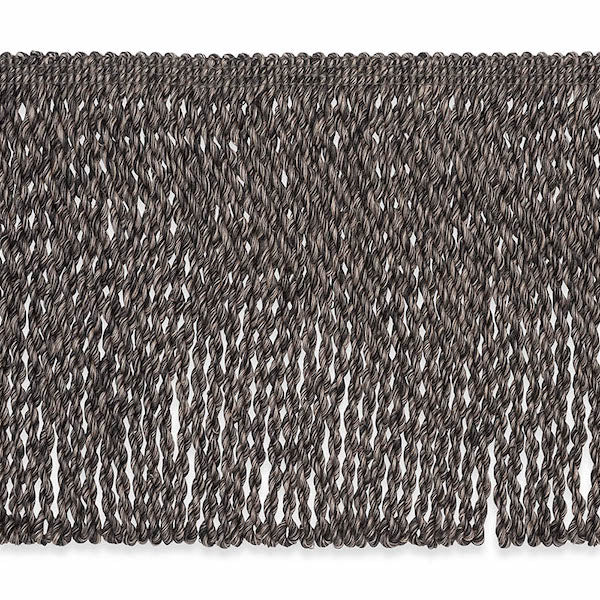 Schumacher Fabric Trim 76592 Bernier Fringe Charcoal