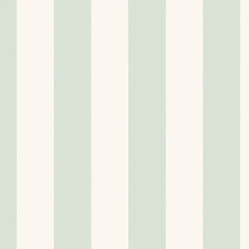 Schumacher Wallpaper 7684 Falsterbo Stripe Mineral