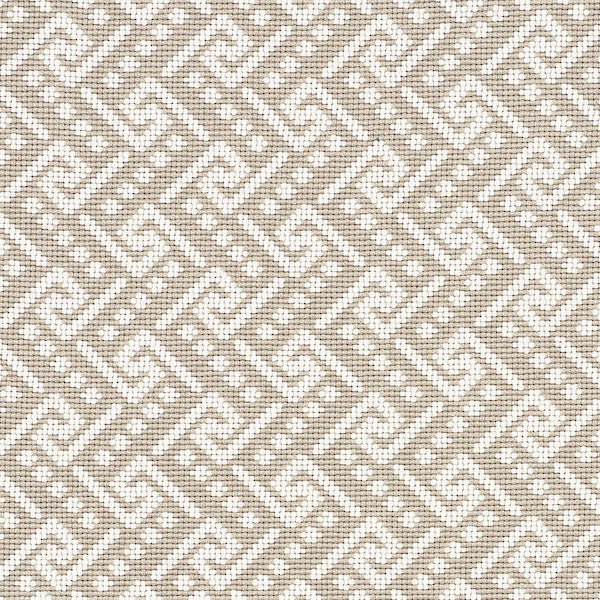 Schumacher Fabric 77121 Ionic Weave Dune