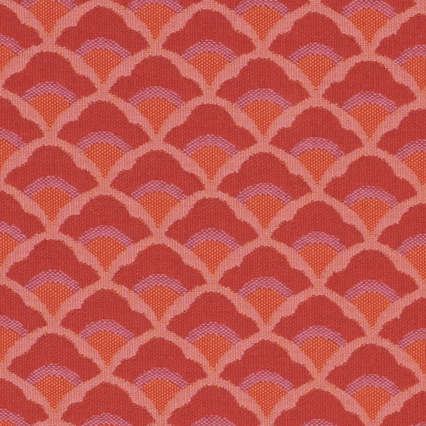 Schumacher Fabric 77181 Wilhelm Coral