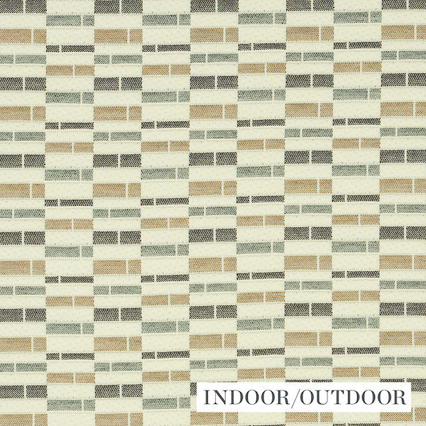 Schumacher Fabric 79161 Ashcroft Indoor/Outdoor Neutral