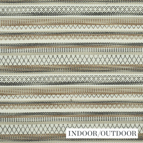 Schumacher Fabric 79191 Fremont Indoor/Outdoor Neutral