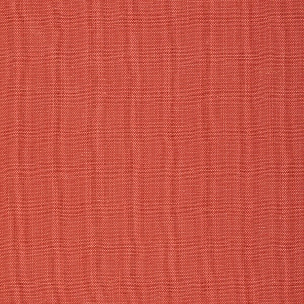 Schumacher Fabric 79777 Gweneth Linen Coral