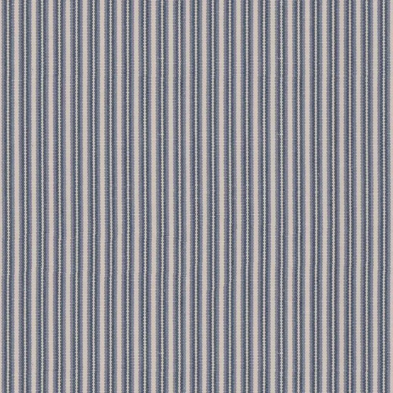 Brunschwig & Fils Fabric 8017103.50 Chamas Stripe Indigo