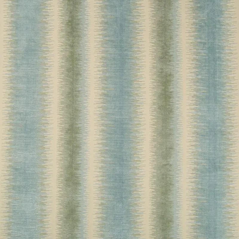 Brunschwig & Fils Fabric 8018115.13 Bromo Velvet Seafoam