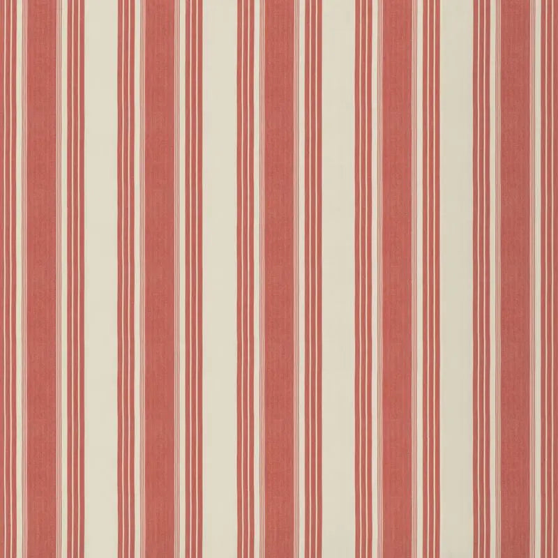 Brunschwig & Fils Fabric 8019110.197 Colmar Stripe Rose