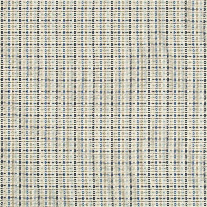 Brunschwig & Fils Fabric 8019121.516 Marollen Texture Blue/Tan