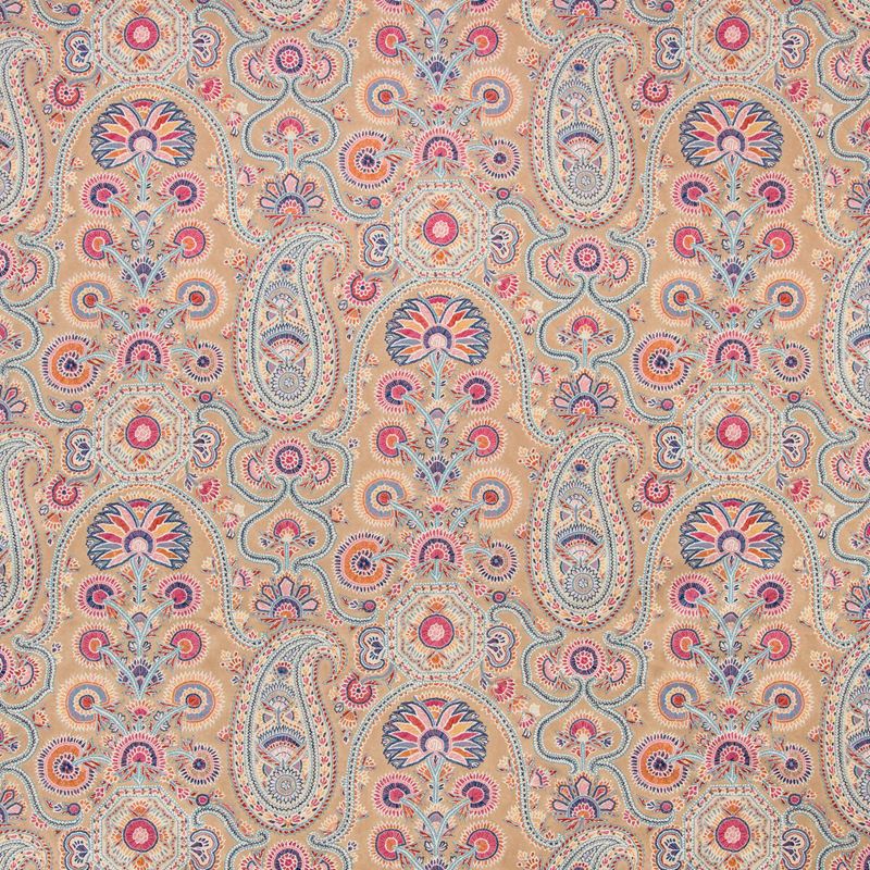 Brunschwig & Fils Fabric 8020100.1657 Saraya Print Jewel