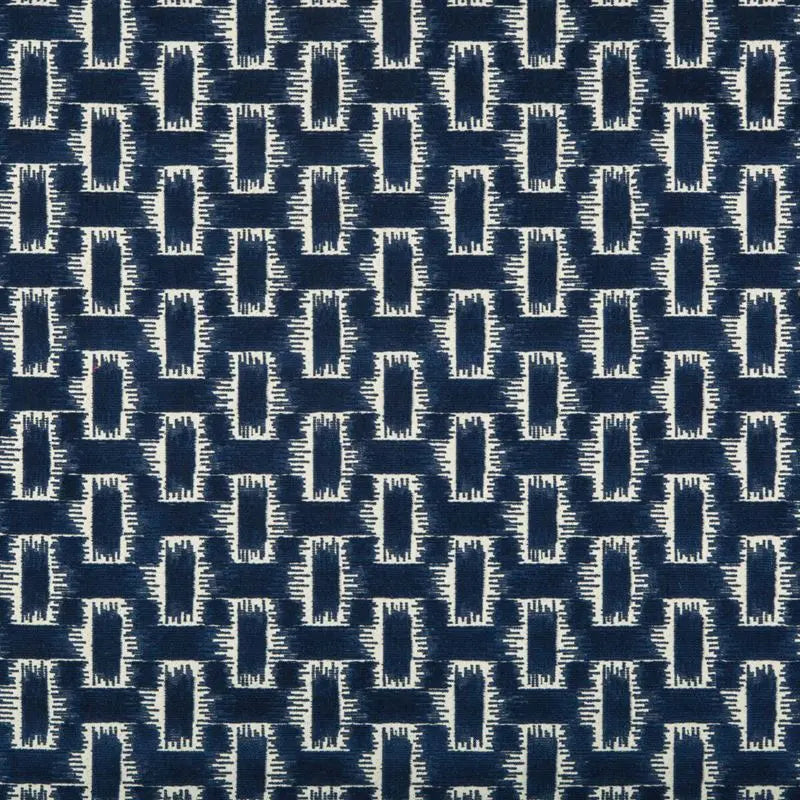 Brunschwig & Fils Fabric 8020116.50 Chambord Velvet Indigo