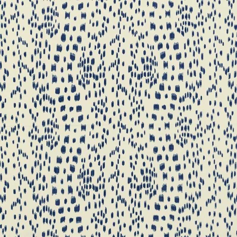 Brunschwig & Fils Fabric 8020131.50 Les Touches Ii Navy