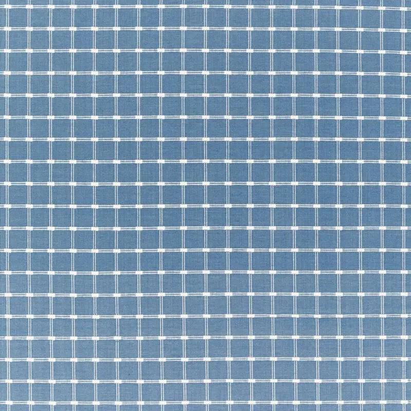 Brunschwig & Fils Fabric 8022116.115 Lison Check Sky