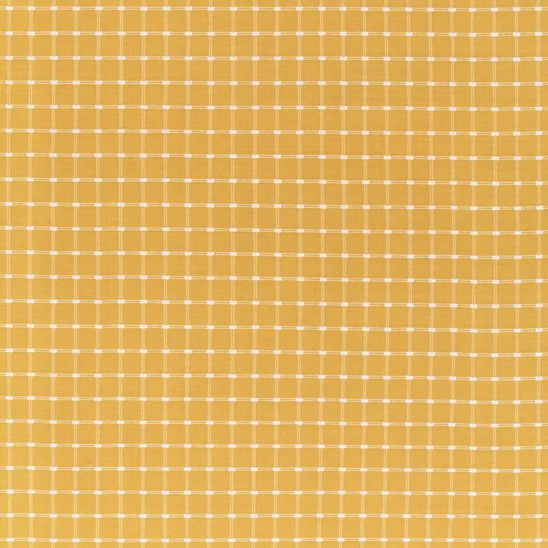 Brunschwig & Fils Fabric 8022116.40 Lison Check Canary