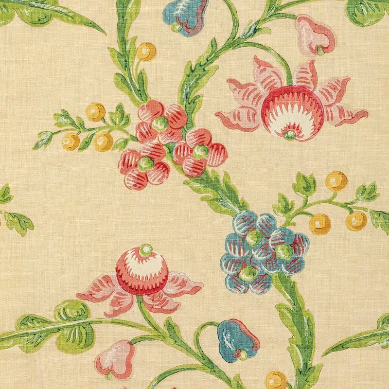 Brunschwig & Fils Fabric 8022121.40 Le Brun Print Spring