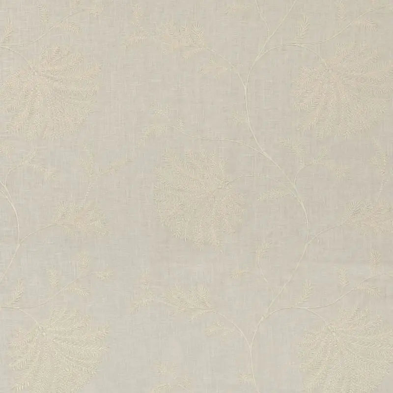 Brunschwig & Fils Fabric 8023116.1 Maelle Emb Ivory