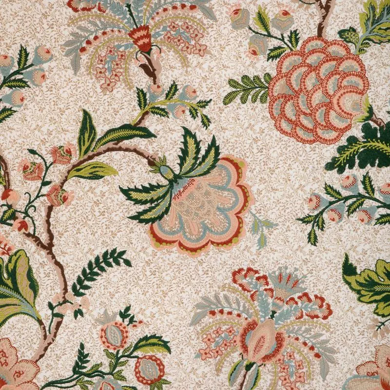 Brunschwig & Fils Fabric 8023118.312 Anduze Emb Apricot/Sage