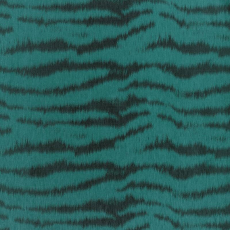 Brunschwig & Fils Fabric 8023137.13 Tigre Warp Print Teal