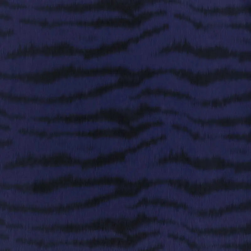 Brunschwig & Fils Fabric 8023137.5 Tigre Warp Print Lapis