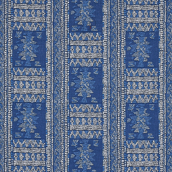 Schumacher Fabric 80630 Maracena Jacquard Blue