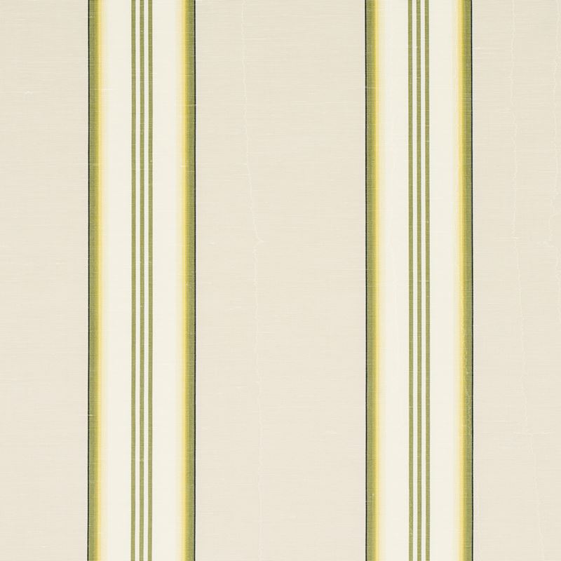 Schumacher Fabric 81421 Randolph Stripe Moirã‰ Magnolia