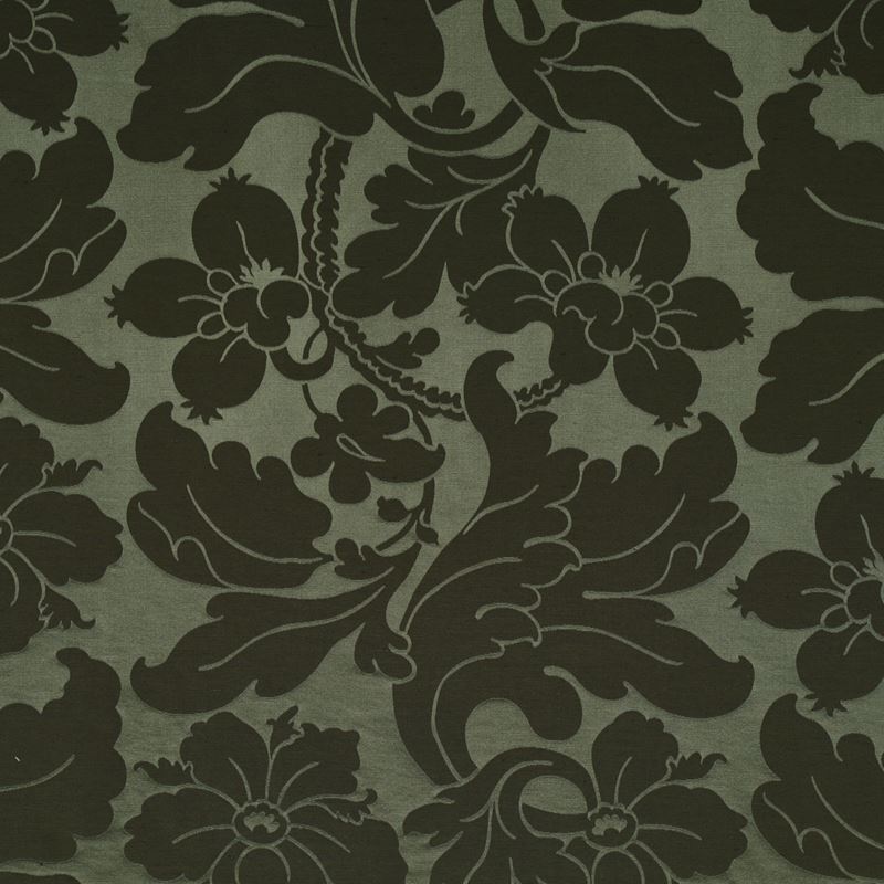 Schumacher Fabric 81460 Dandridge Damask Magnolia