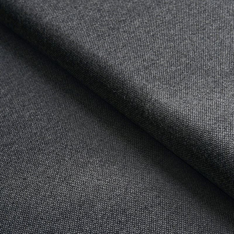 Schumacher Fabric 81923 Atticus Wool Graphite