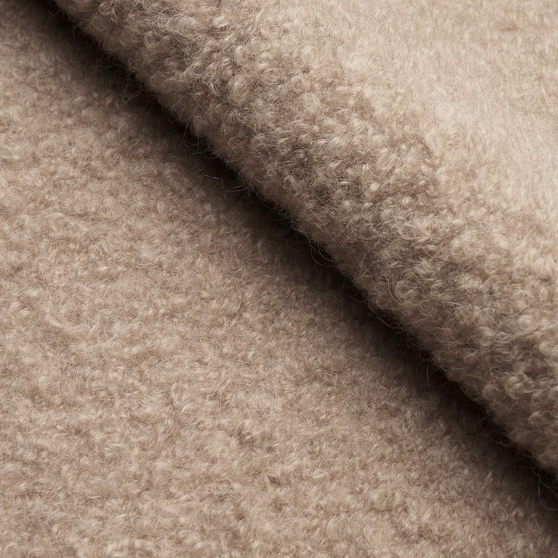 Schumacher Fabric 82062 Teddy Wool Bouclã‰ Fawn