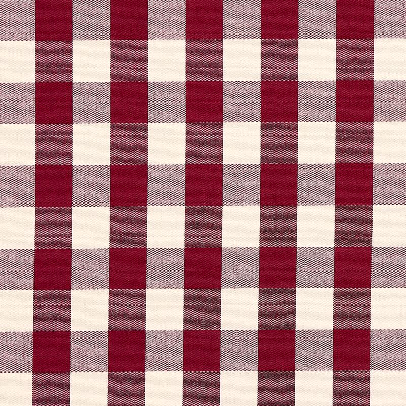 Schumacher Fabric 82943 Dutton Buffalo Check Crimson