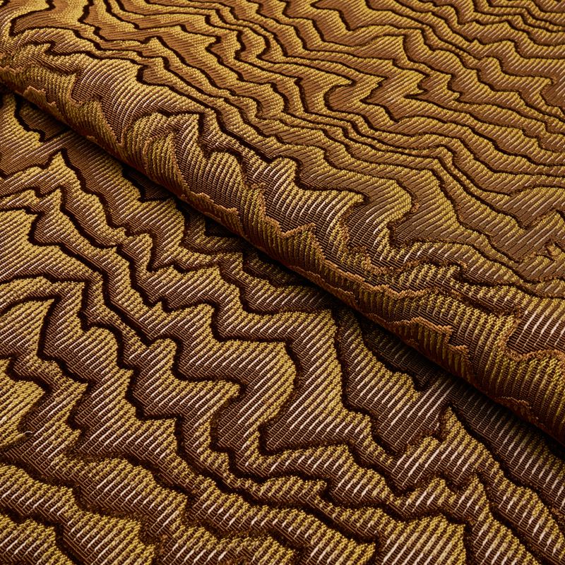 Schumacher Fabric 83020 Zambezi Velvet Bronze