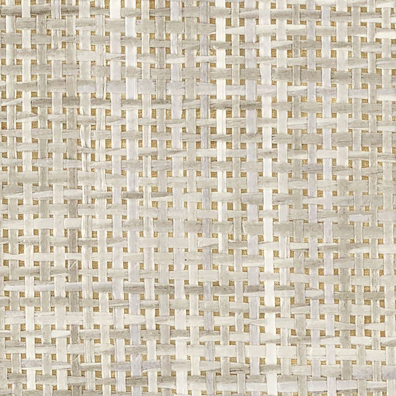 Phillip Jeffries Wallpaper 8987 Metallic Paper Weave II Crystalline