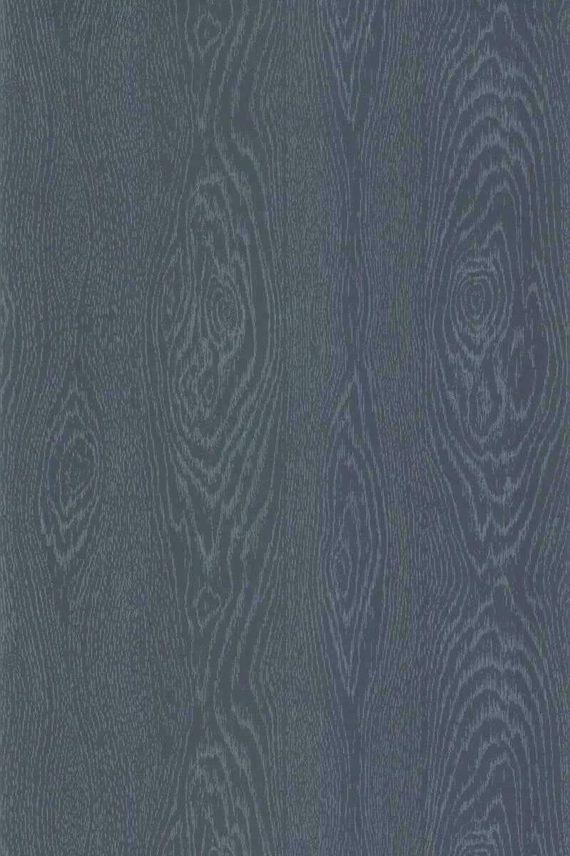 Cole & Son Wallpaper 92/5027.CS Wood Grain Inky Blue