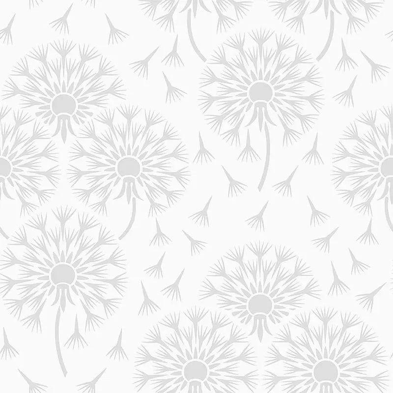 Schumacher Wallpaper 9316 Dandelion Grey