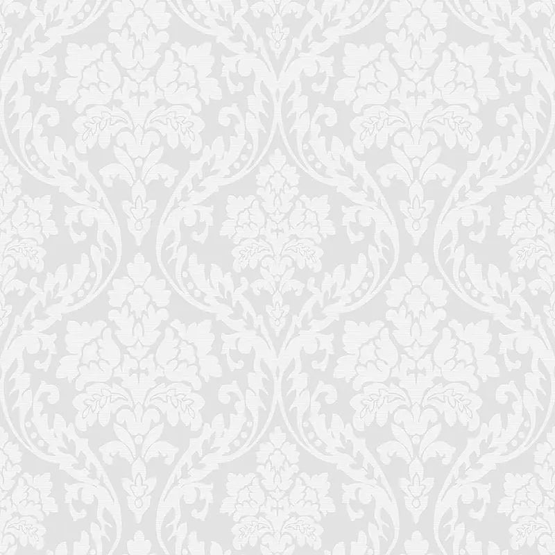 Schumacher Wallpaper 9322 Firenze Grey