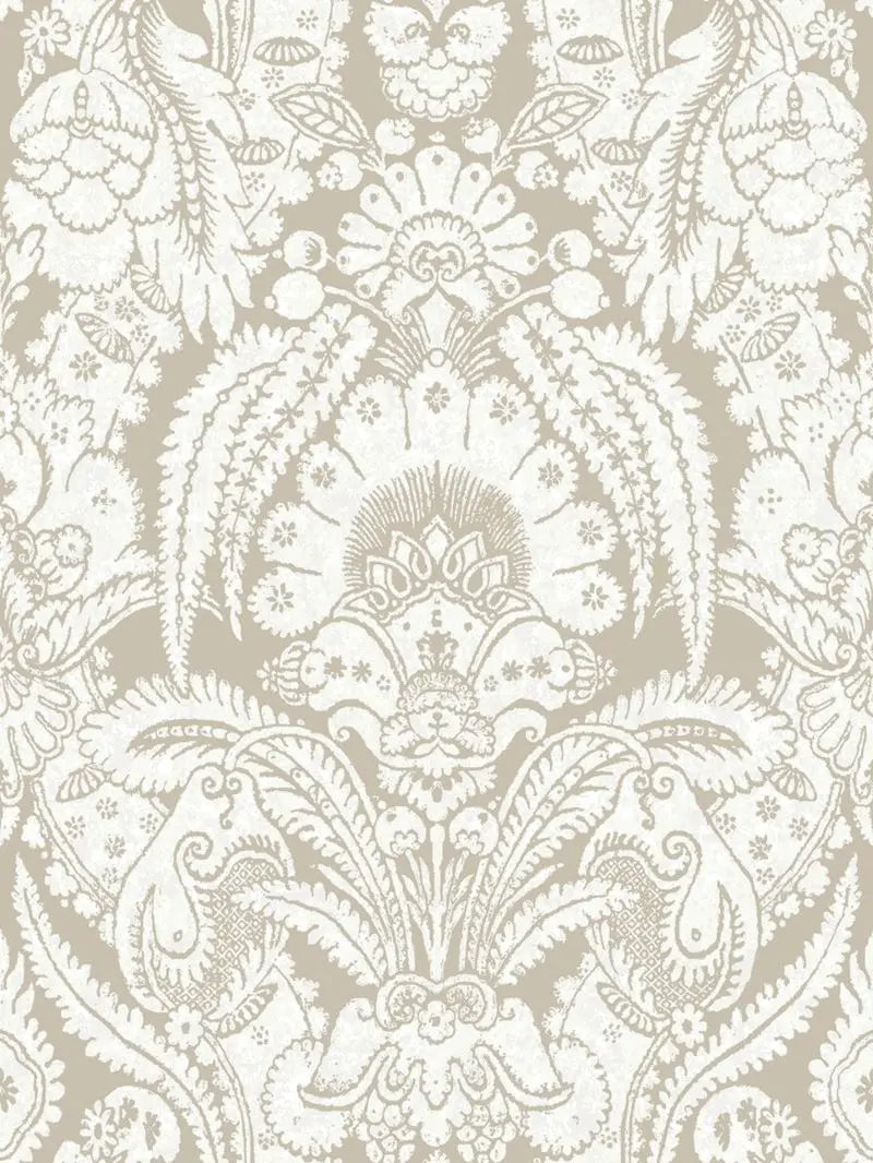 Cole & Son Wallpaper 94/2009.CS Chatterton Linen and White