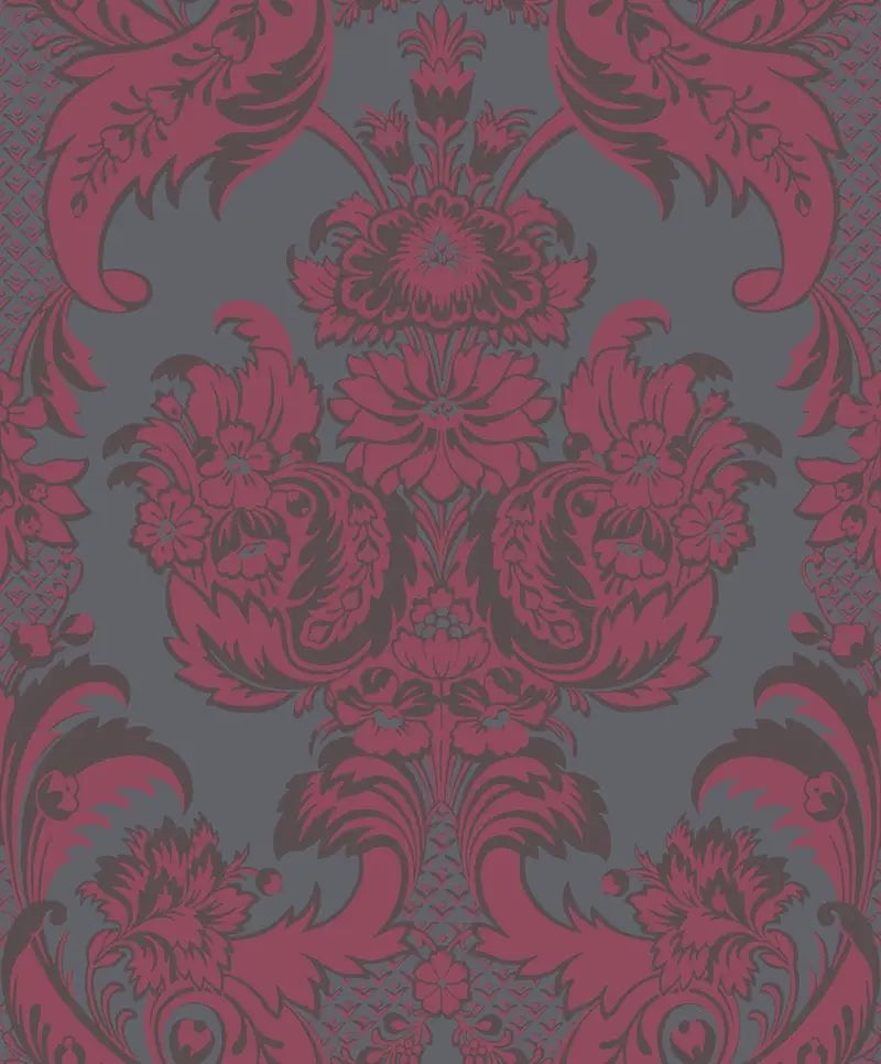 Cole & Son Wallpaper 94/3018.CS Wyndham Red and Slate