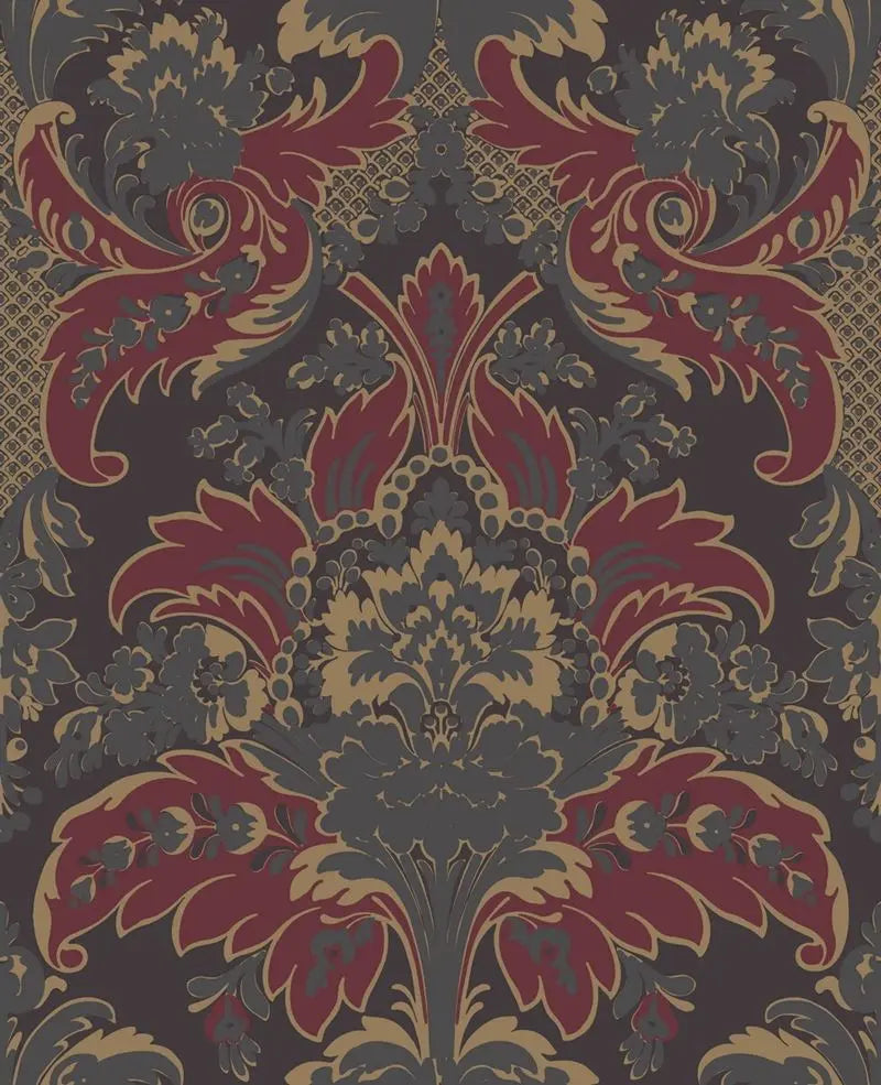 Cole & Son Wallpaper 94/5029.CS Aldwych Red and Gold