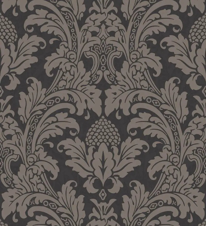 Cole & Son Wallpaper 94/6032.CS Blake Black and Graphite