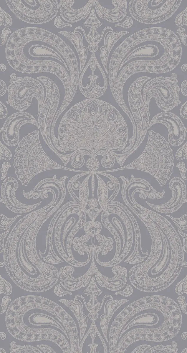 Cole & Son Wallpaper 95/7042.CS Malabar Silver/Grey