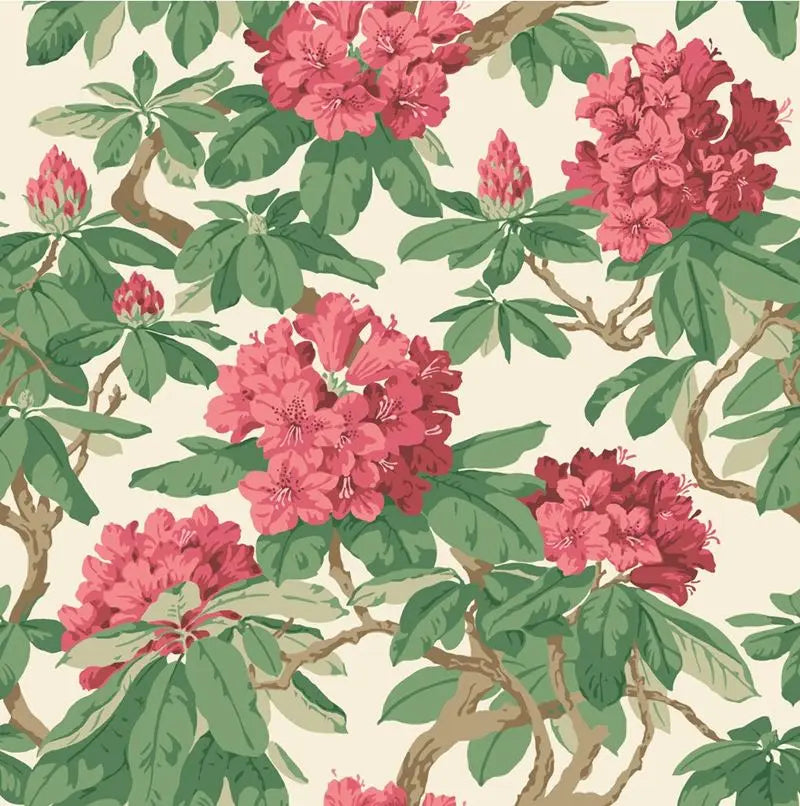 Cole & Son Wallpaper 99/4019.CS Bourlie Carmine